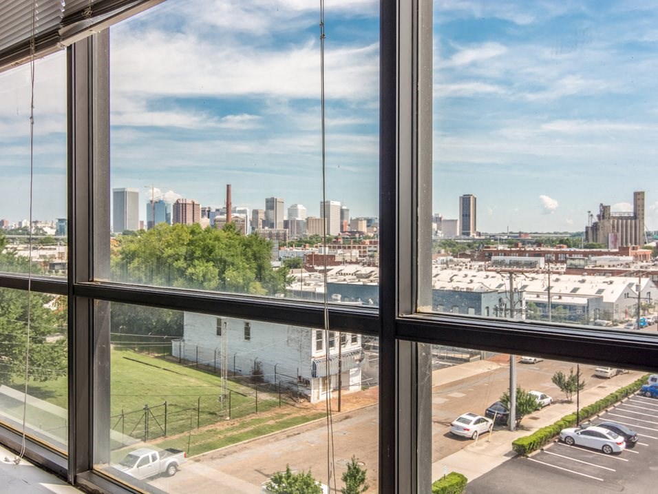 View From Window at The Hudson, Richmond, Virginia