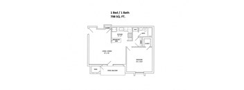 a floor plan of a house