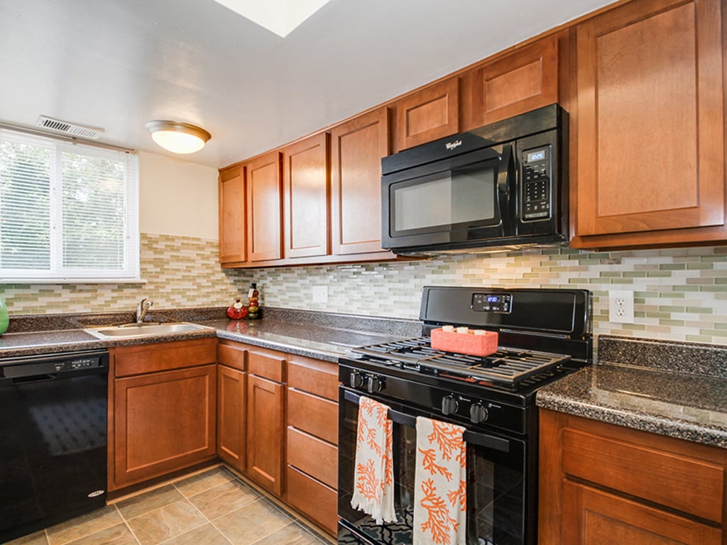 Kitchen at Conway Garden Apartments in Williamsburg VA