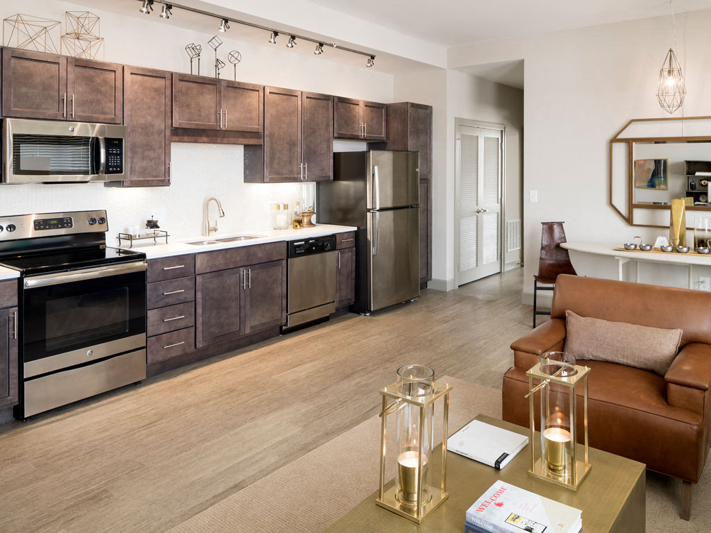 Kitchen at The Citizens Apartments in Downtown Columbus OH