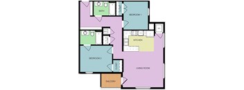 The Masonry Apartments Terrace Floor Plan