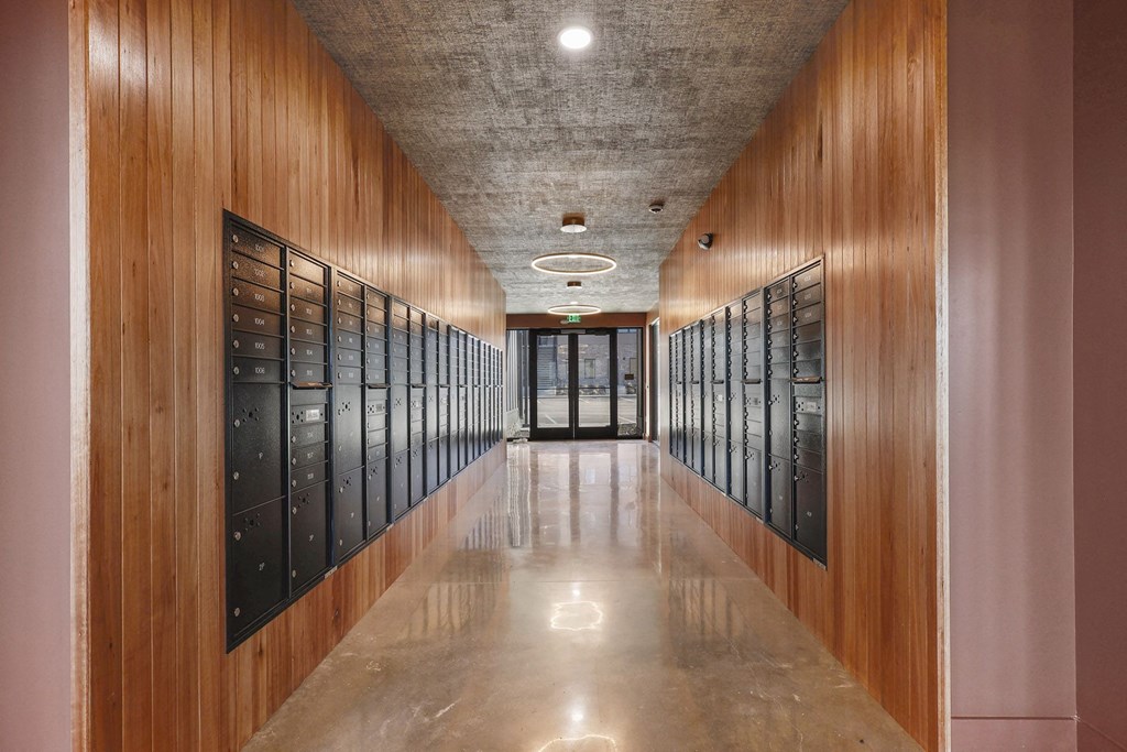 Mailroom at Terraces at High Mountain, Huntsville, AL