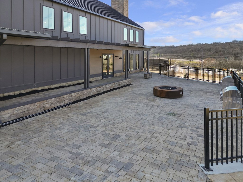 Clubhouse Deck at Terraces at High Mountain, Huntsville, AL, 35811