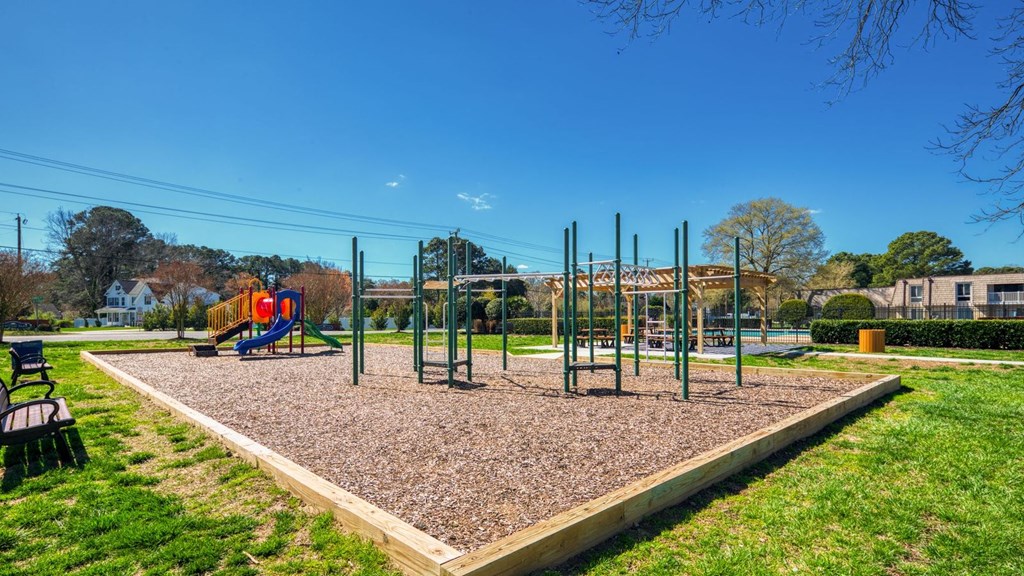 the playground at Bayville Apartments, Virginia Beach, VA, 23455