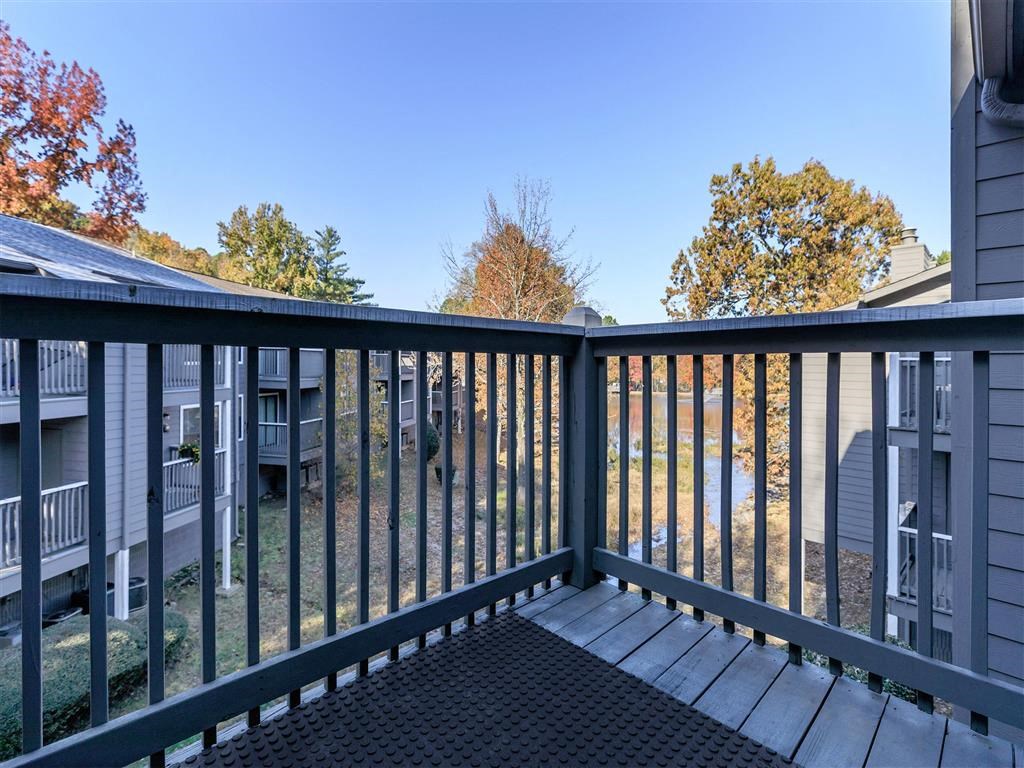 Muse Apartments in Little Rock AR Balcony