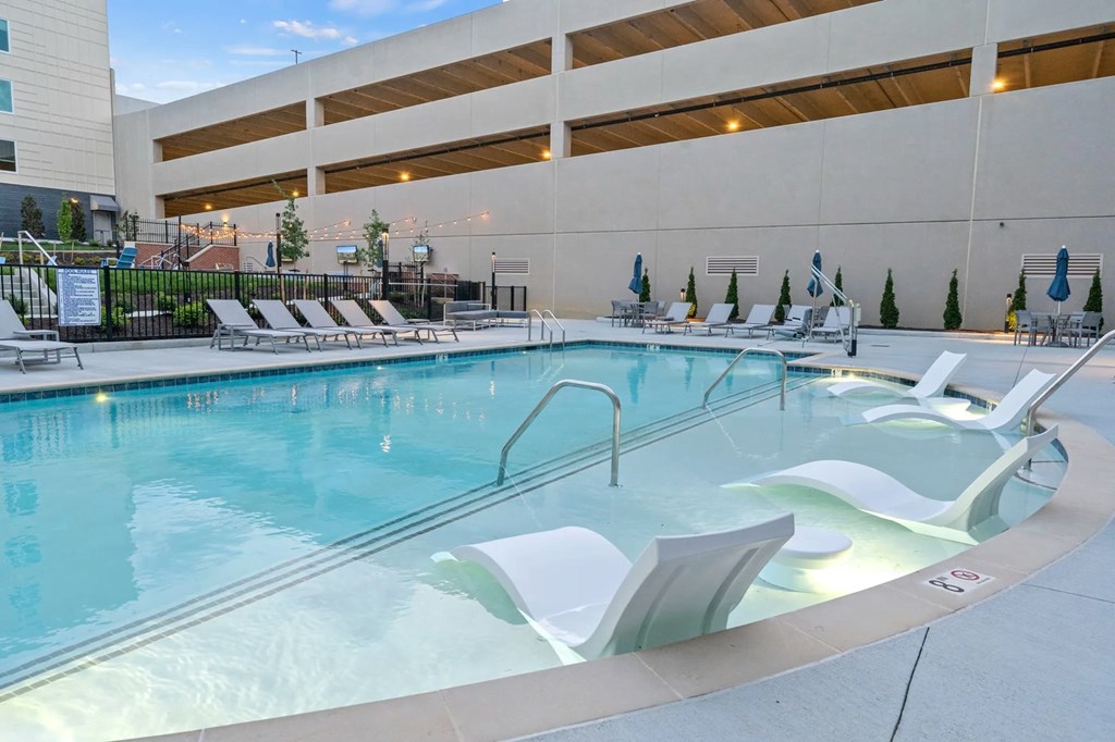 the swimming pool at the resort at longboat key clubat Metropolis Apartments, Glen Allen, VA