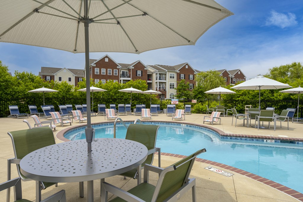 Poolside Dining Table at Arlington Park, Ohio