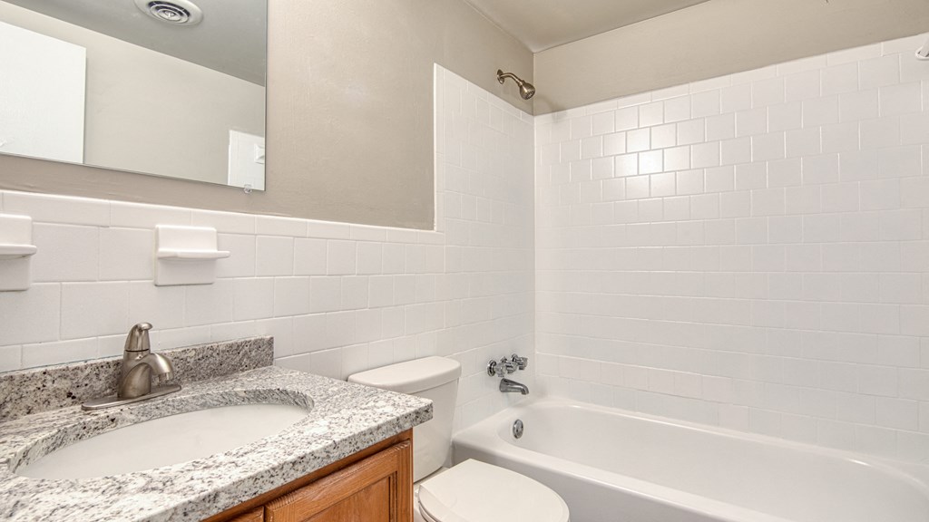 Another shot of the a bathroom in a Stratford Hills Garden Unit