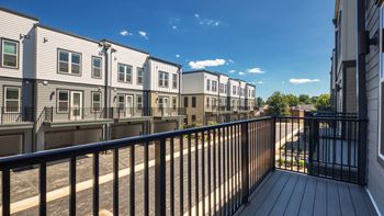 take in the view from the balcony at peppermill pointe apartments in peppermill, tx at Ainsworth, Richmond, 23228