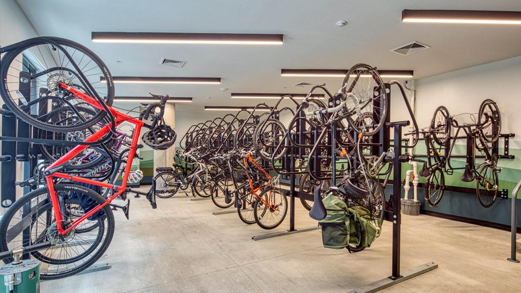 10 & Dairy Apartments bike Room