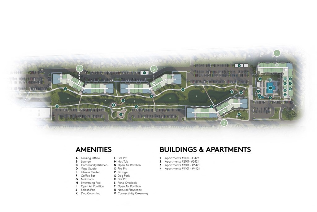 Site Map at Boardwalk at Research Park, Alabama, 35811