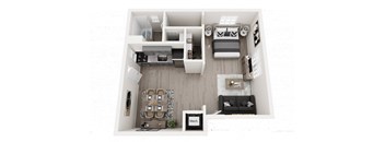 a 1 bedroom floor plan  1190 sq ft