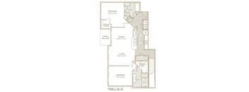 C3 Floor Plan | 1,205 Sq. Ft. at Arlington Park, Hilliard, OH