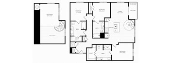 C3L Floor Plan | 1,724 Sq. Ft. at Aura Stonebridge, Virginia