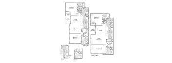 C5 Floor Plan | 1,206 Sq. Ft. at Arlington Park, Hilliard Ohio