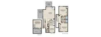 CT3d Floor Plan at Camden Place Apartments, Dublin