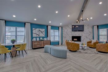 our apartments showcase a naturally well lit living room