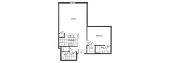 Commons 1BR 15E