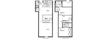 Commons 2BR 1173 Sqft.