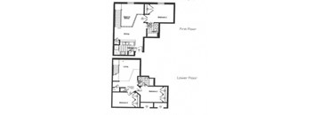 Commons 3BR 1080 Sqft