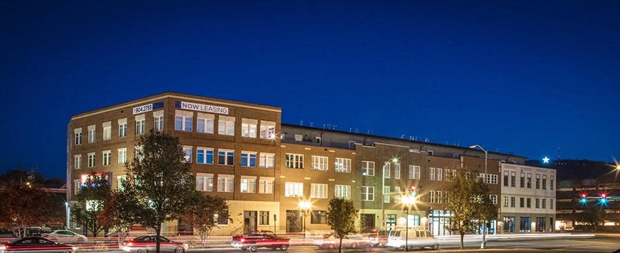 Gramercy Row Apartments Roanoke VA Exterior 4