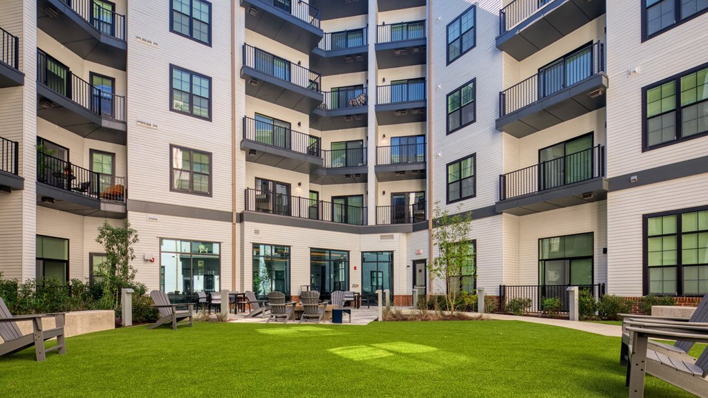 Courtyard at Aura Stonebridge, Virginia, 23225