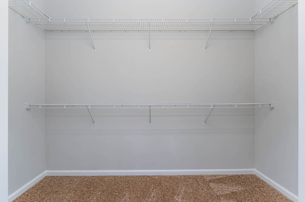 Closet View at The Greens at Fort Mill, Fort Mill, 29715