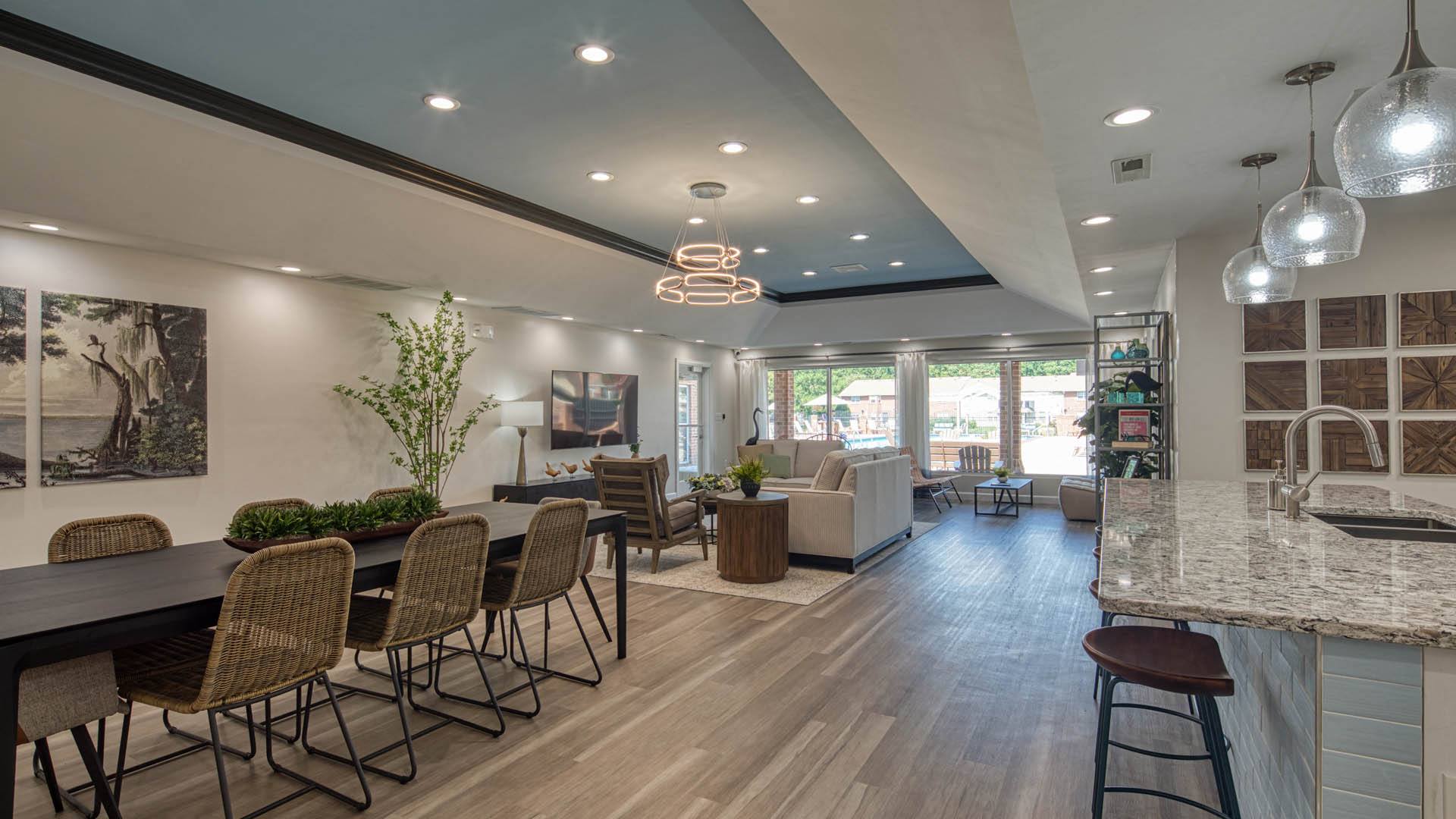 Holly Point is a similar property to Greenbrier Woods Apartments I located in Chesapeake