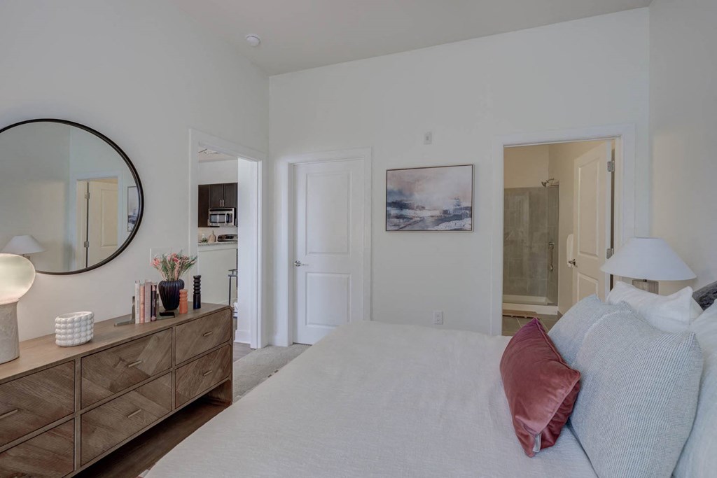 Gorgeous Bedroom at The Lincoln Apartments, Raleigh, North Carolina