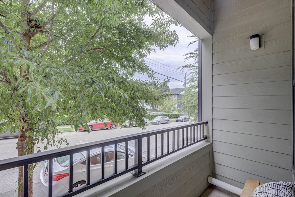 Spacious Balcony at The Lincoln Apartments, Raleigh, 27601