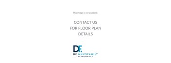 A placeholder image with text asking to contact for floor plan details.