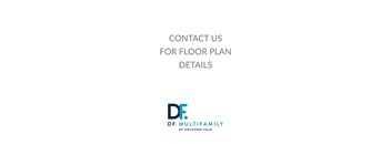 the logo for contact us for floor plan details