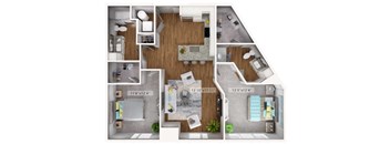 Ellipse Apartments Hook Floor Plan