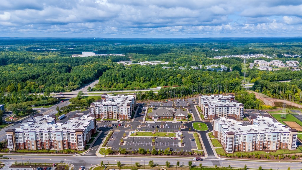 Aerial View at Ellis Station, Durham, NC, 27703