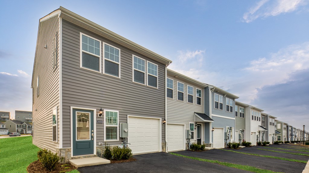 Reserved Resident Parking at The Mark Townhomes Apartments, Harrisonburg, VA