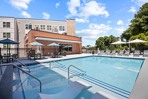 Swimming Pool at The Falstaff in Raleigh, NC 27610