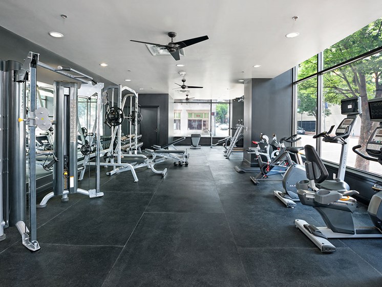 Fitness center for Stumpf Flats residents