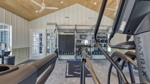 Fitness Center  at The Crest on Hampton Hollow, Silver Spring, Maryland