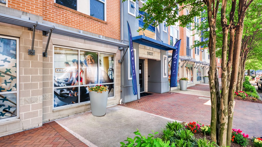 the building in which the apartment is available for rent at Proximity at ODU, Norfolk, Virginia