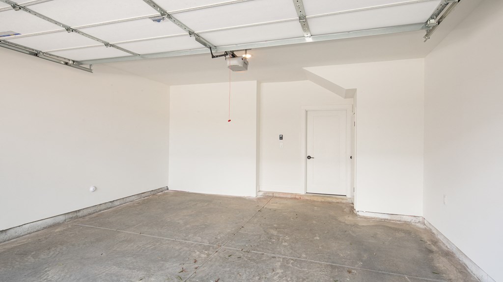 a room with a concrete floor and white walls at Ainsworth, Richmond, Virginia