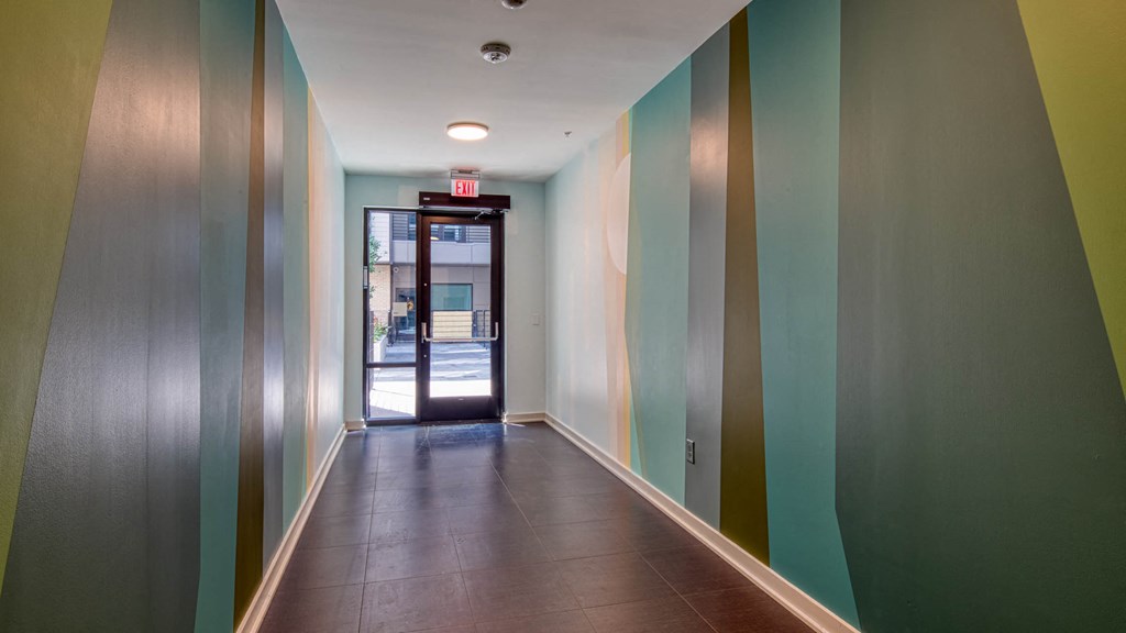 10 & Dairy Apartments  walkway