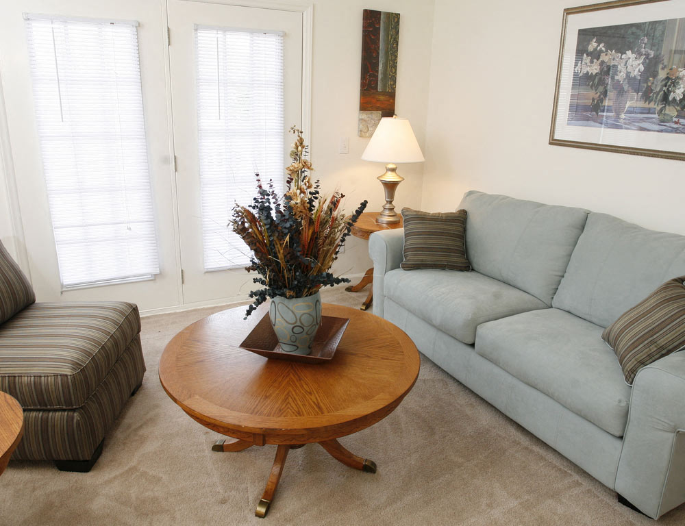 Living Room at Greensboro Apartments