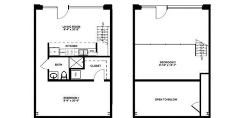 New Manchester Flats Floor Plan