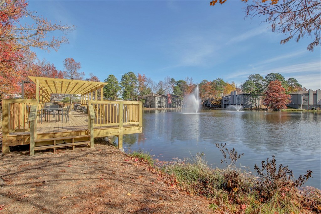 Dock area at The Muse