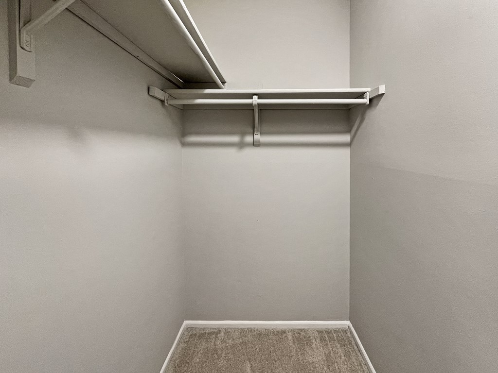 Harris Pond Apartments in Charlotte NC Closet
