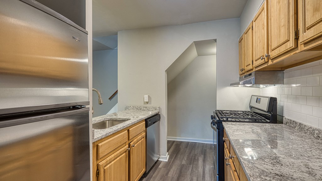 Another shot of the Kitchen area in a Stratford Hills Garden Unit