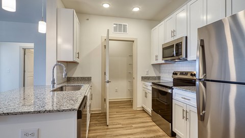 Fully Equipped Kitchen at The Walker Virginia Center, Glen Allen, VA