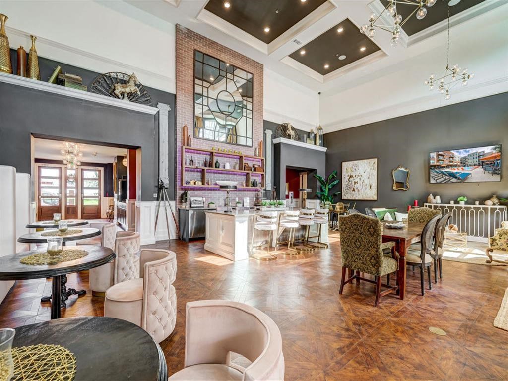 Clubroom at the Delaneaux in New Orleans LA