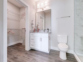 Bathroom 2 at The Delaneaux Apartments in New Orleans LA - Photo Gallery 21