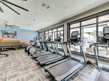 Gym 2 at Delaneaux Apartments in New Orleans - Photo Gallery 9